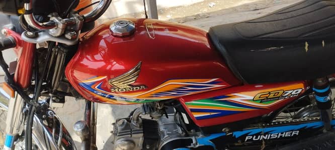 Honda 70 2020 total original halat mein. 03037499095