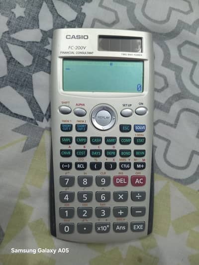 For Sale- Casio Financial consultant FC-200V Calculator