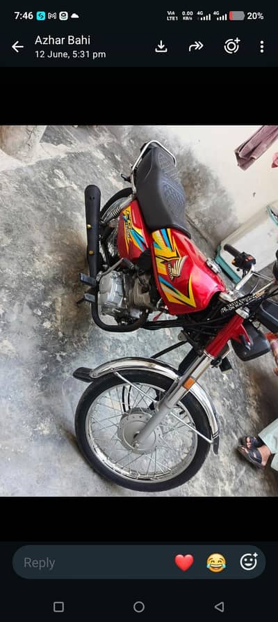 honda cg 125 in good condition
