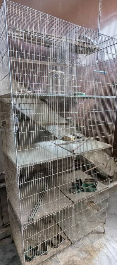 cage 8 portion Front box option. size 1.5 by 1.5 ok condition 10k