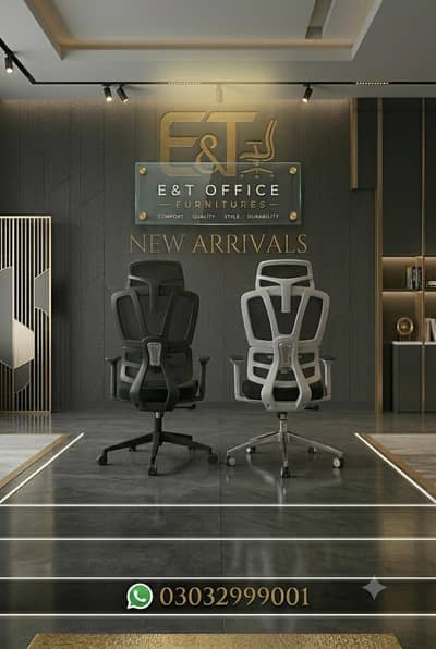 Gaming Chair - Staff Chair - Computer Chair - Revolving Chair - Chairs
