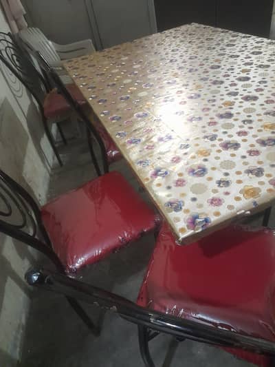 draining r six chairs