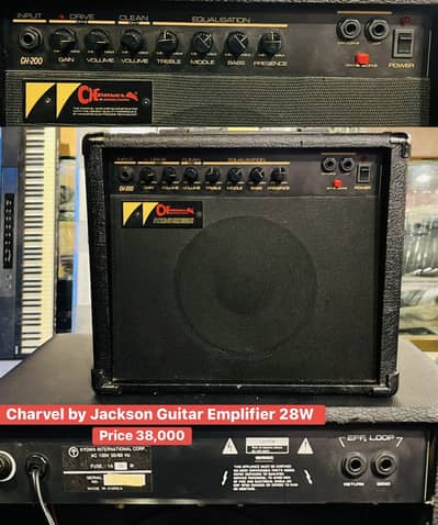Charvel By Jackson Electric Guitar Amplifier /Piano/Keyboard/Bass/Amp/