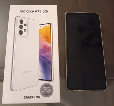 Samsung Mobile A73 5G excellent condition