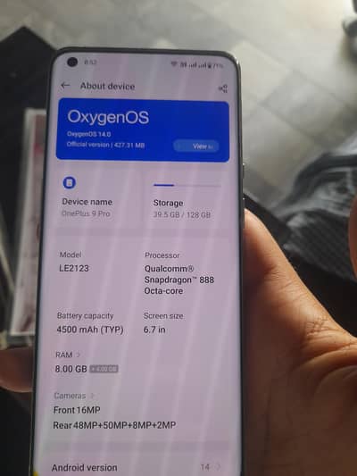 One Plus 9 pro