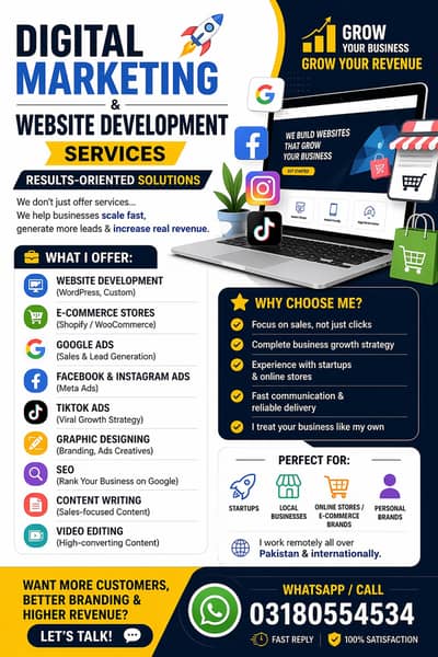 Expert Digital Marketer & Graphic Designer | SEO, Meta Ads, Branding