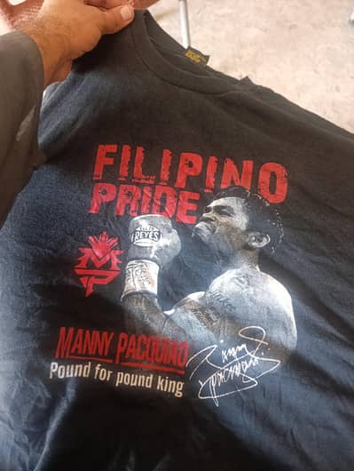 Rare Manny Pacquiao Pound for Pound King T-Shirt - Premium Quality XL