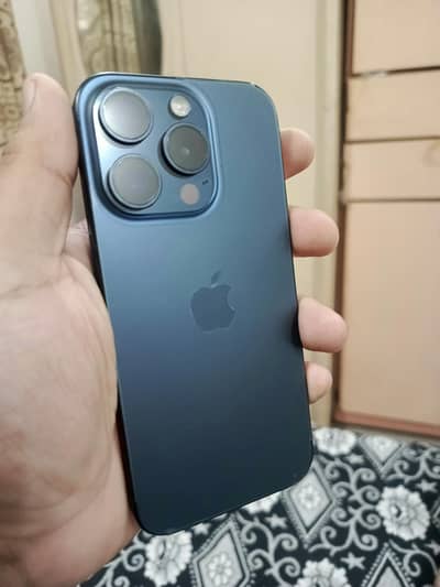 Apple iPhone 15 Pro 256GB PTA Approved 10/10 Condition Water Pack