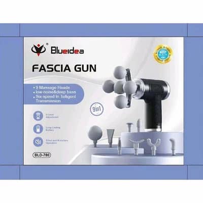 Blueidea BLD-780 Fascia Gun 9-in-1 Deep Tissue Muscle Massager
