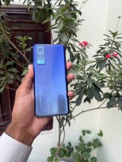 Vivo Y51s Pta Approved 8/128 Full Box Exchange Possible