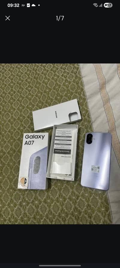 Samsung A07 Full Box