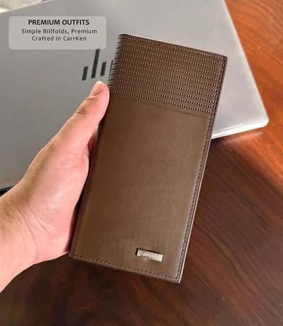 multi colors leather wallet for men & women slim design