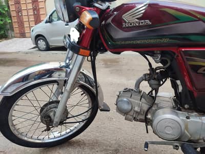 Honda CD 70 2022 Model Original Condition