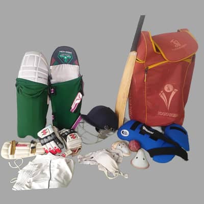 Hard Ball Cricket Complete Kit – Good Condition | Ready to Play