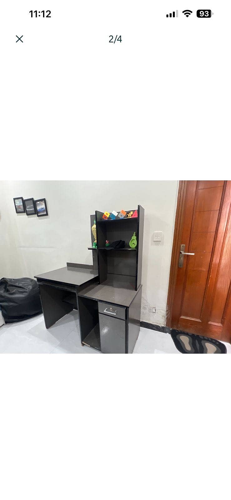 Bed and study table 3