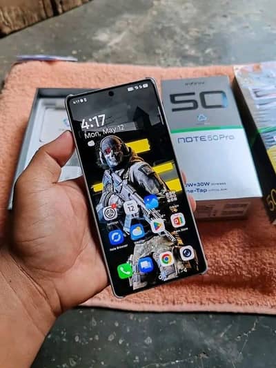 Infinix Note 50 Pro 12 GB Ram 256 GB storage 03263194529/