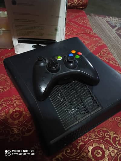 Xbox 360 Slim JTAG 250gb  + 1 Controller  Kinect Box | A1 Condition