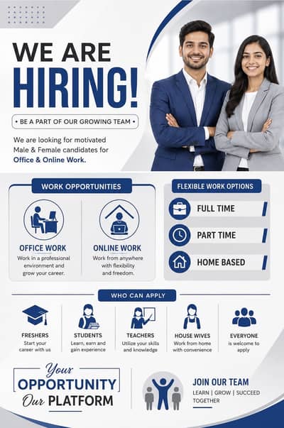 Hiring staff on urgent base