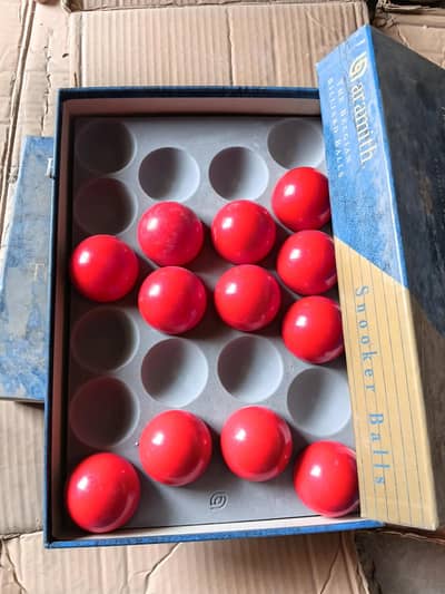 Belgian snooker red ball 12 pies billiard ball etc