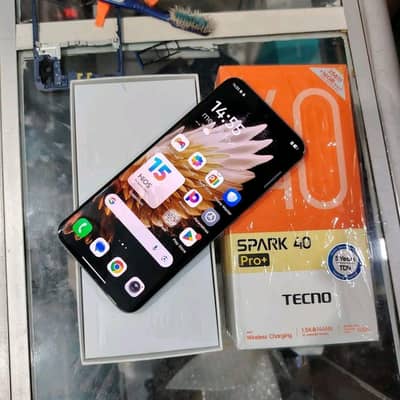 tecno spark 40 Pro Plus 8 GB ram 256 GB storage