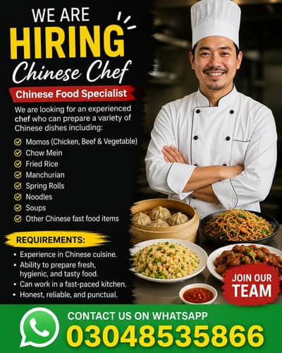 Chinese food chef
