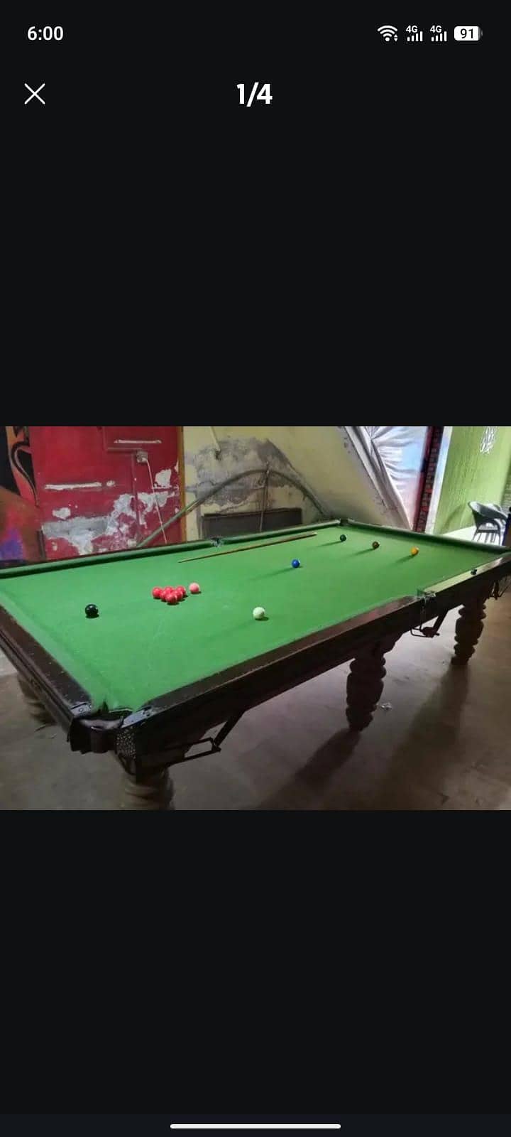 snooker table 2