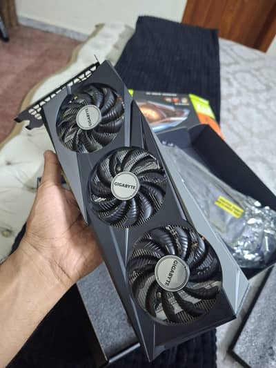 Gigabyte rtx 3050 8gb Trio Fan Rgb Just like new.