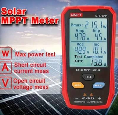 Solar Mppt meter (UNI -T  UT673PV)