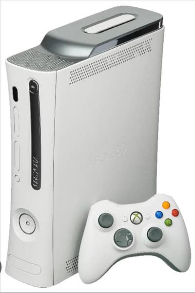 Xbox 360 with 320GB hard and 1 box pack controller with 240 plus games
