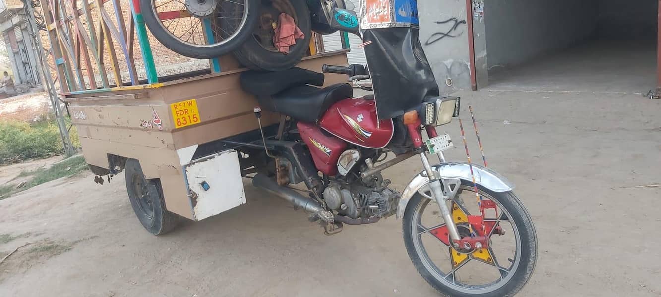 Loader Rickshaw  suzuki spinter 6