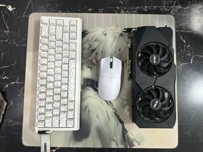 Attack Shark Gaming Combo – X68 HE Keyboard + X11 Wireless Mouse + Gl