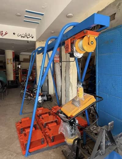 monkey lift / mini crane lift / winch lift machine / concert mixer