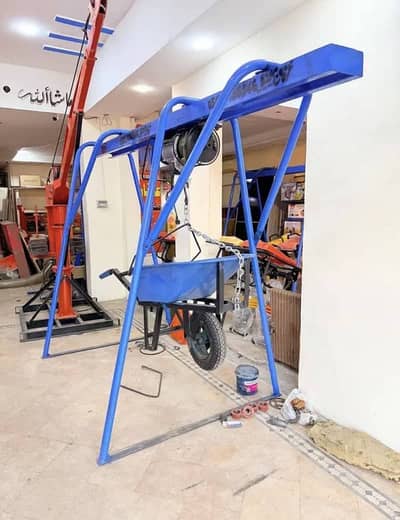 monkey lift / mini crane lift / winch lift machine / concert mixer