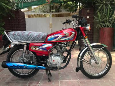 honda 125 all panjab nbr totel orginel bike biometric available