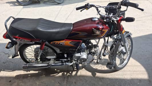 Honda cd 70 2024 model