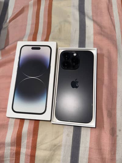 Iphone 14 Pro 256 gb jv with original box