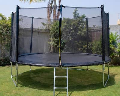 Heavy Duty 10ft Trampoline | Strong Frame | Safety Net Included