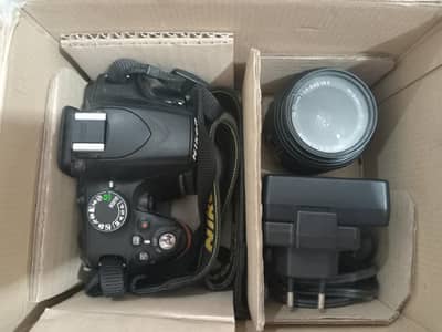 Nikon D3200 in black