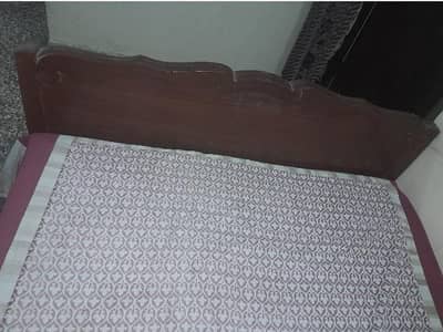 pure Wood Single Bed
