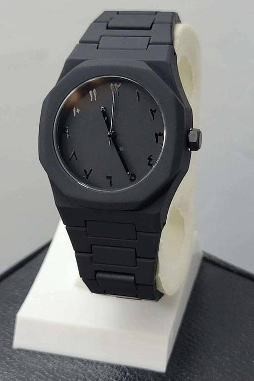 Black Arabic Aura Watch for Men – 100% Original, Stylish Aura Watch with Modern Design