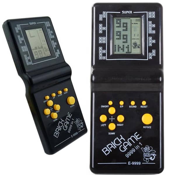 Childhood Classic Fun Tetris Hand Held LCD Electronic Game Toys Brick Game NEW