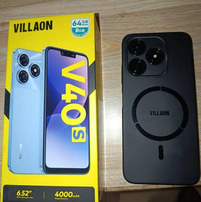 Villaon V40s  8 month warranty  64GB RAM 8GB (4+4 Ext
