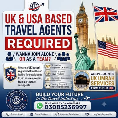 Travel Agent Jobs - UK & USA Travel Agency (Remote / Office)