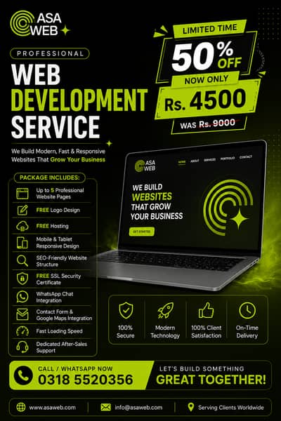 Affordable Web Development Services in Pakistan | Website Development