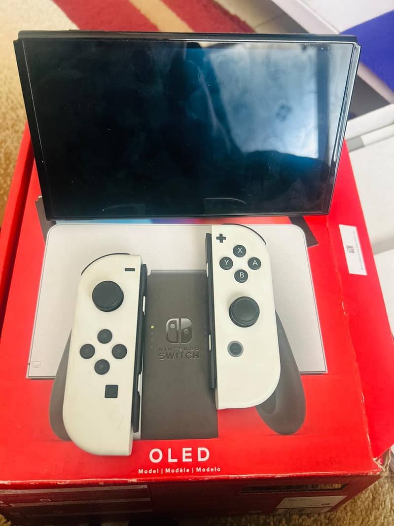 Nintendo Switch OLED Console compkete set 4