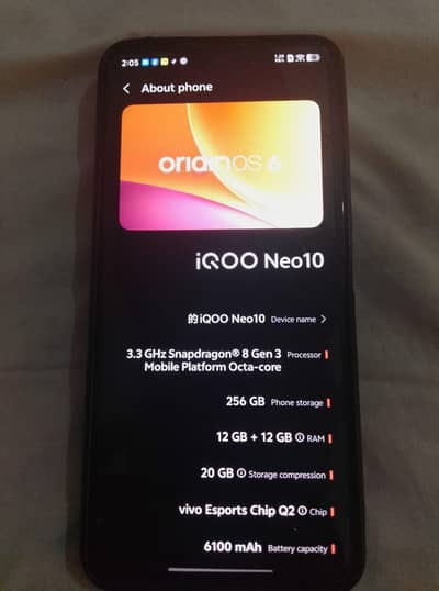 Vivo iQOO Neo10