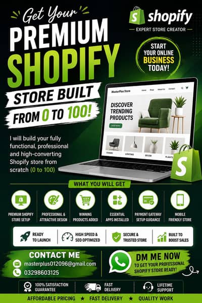 Shopify store A TO Z