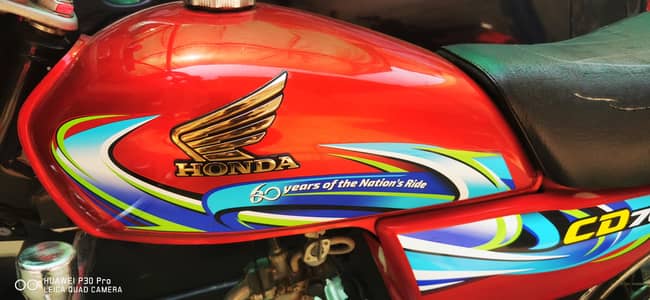 Honda CD 70 2024 model jenioun Nice condition