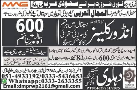 Saudi Arabia Work visa