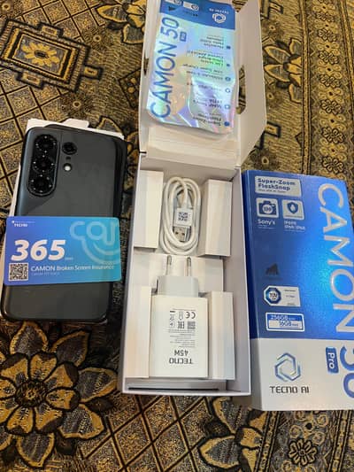 Tecno CAMON 50 Pro contact number 03036443605